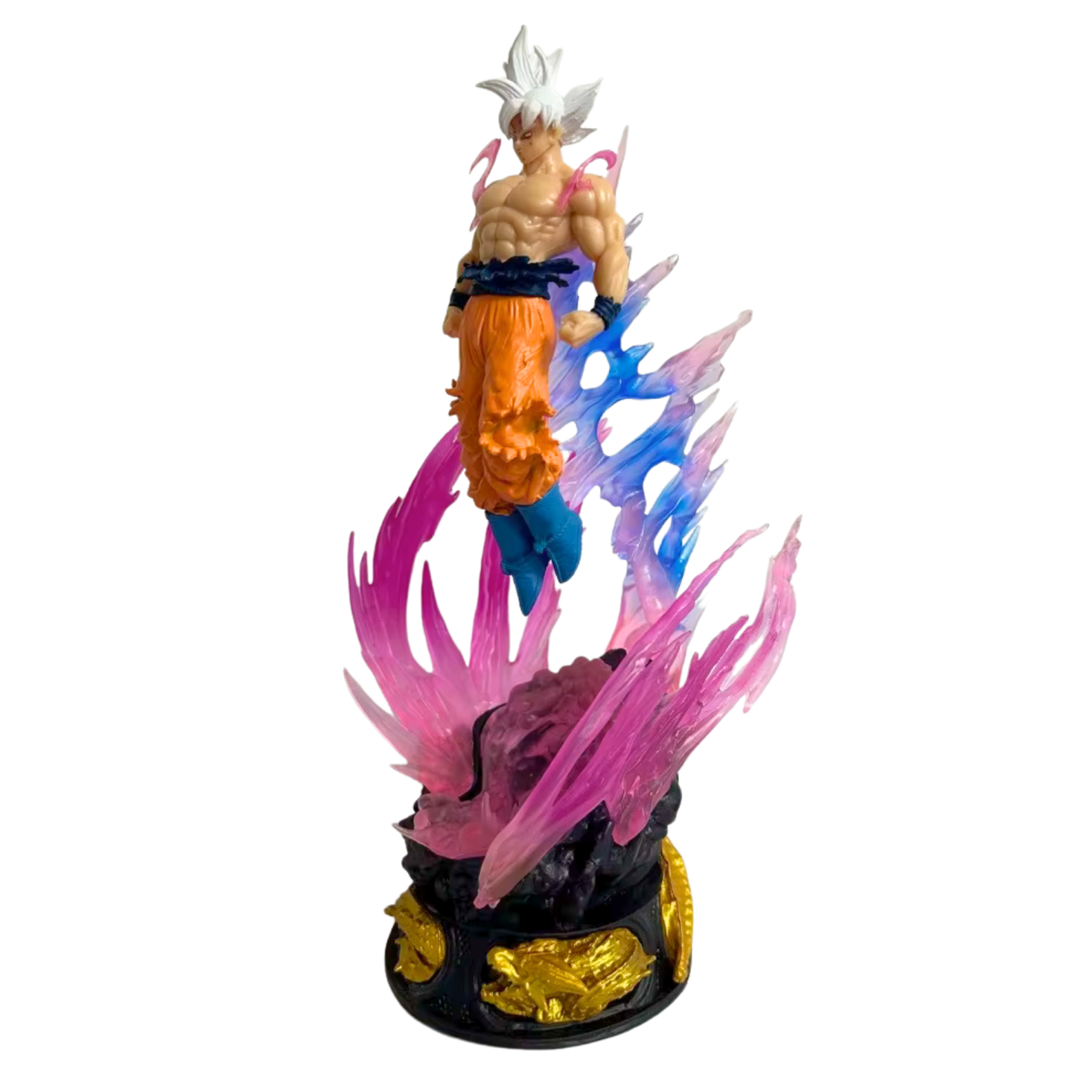 Figurine LED Son Goku " Ultra Instinct " | Dragon Ball Z Saiko-Shop