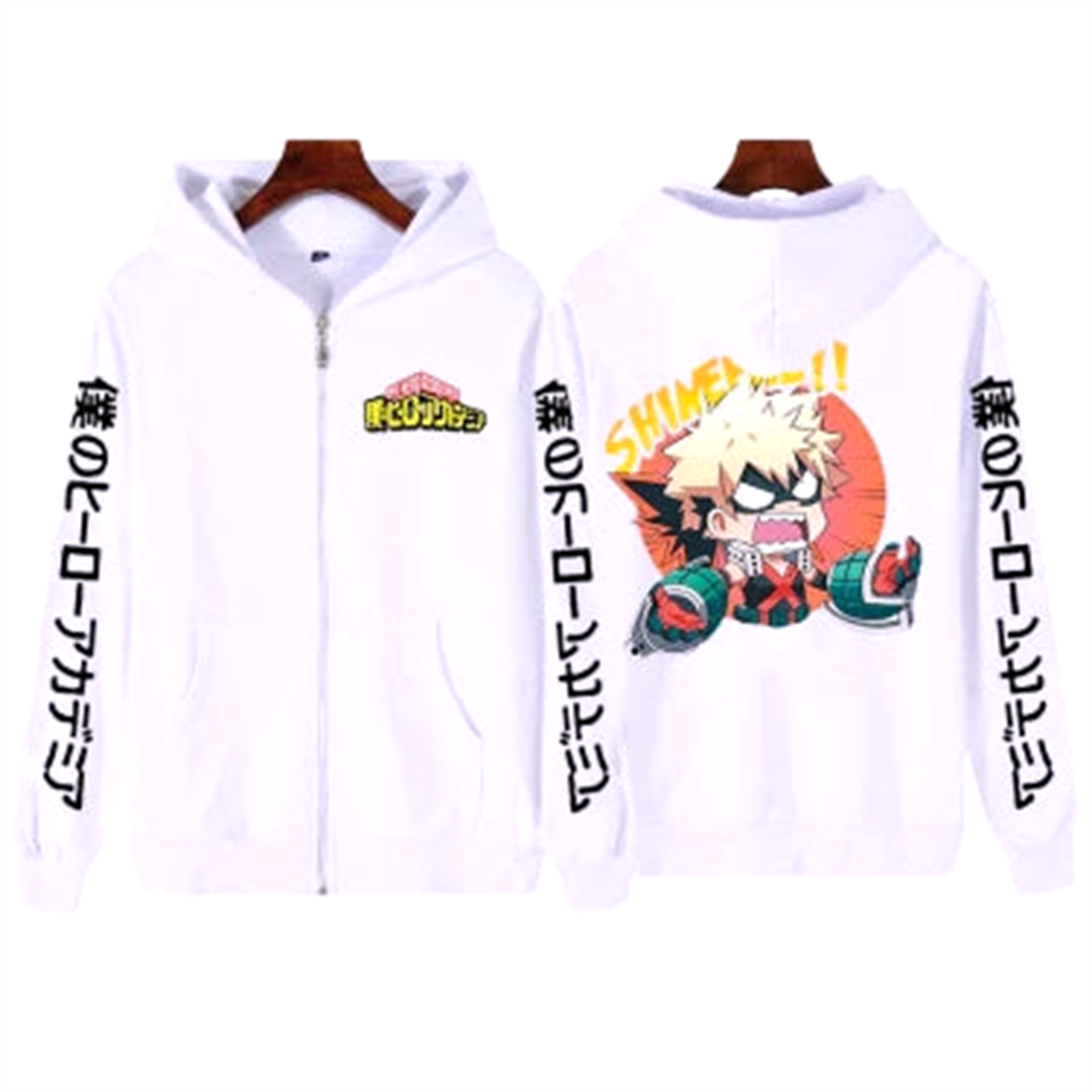Pull Zippé " Izuku " | My Hero Academia - Saiko-Shop