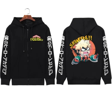 Pull Zippé " Izuku " | My Hero Academia Saiko-Shop