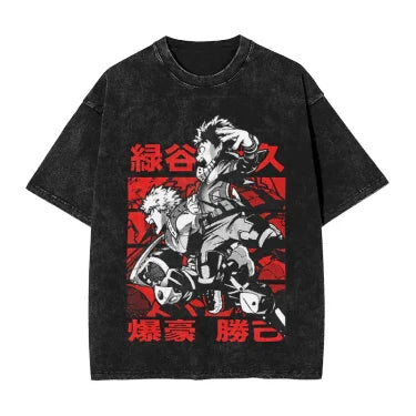 T-Shirt Oversize V17 " Éveil " | My Hero Academia Saiko-Shop