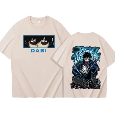 T-Shirt Oversize " Dabi " | My Hero Academia Saiko-Shop