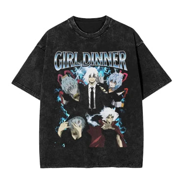 T-Shirt Oversize V6 " Power " | My Hero Academia Saiko-Shop