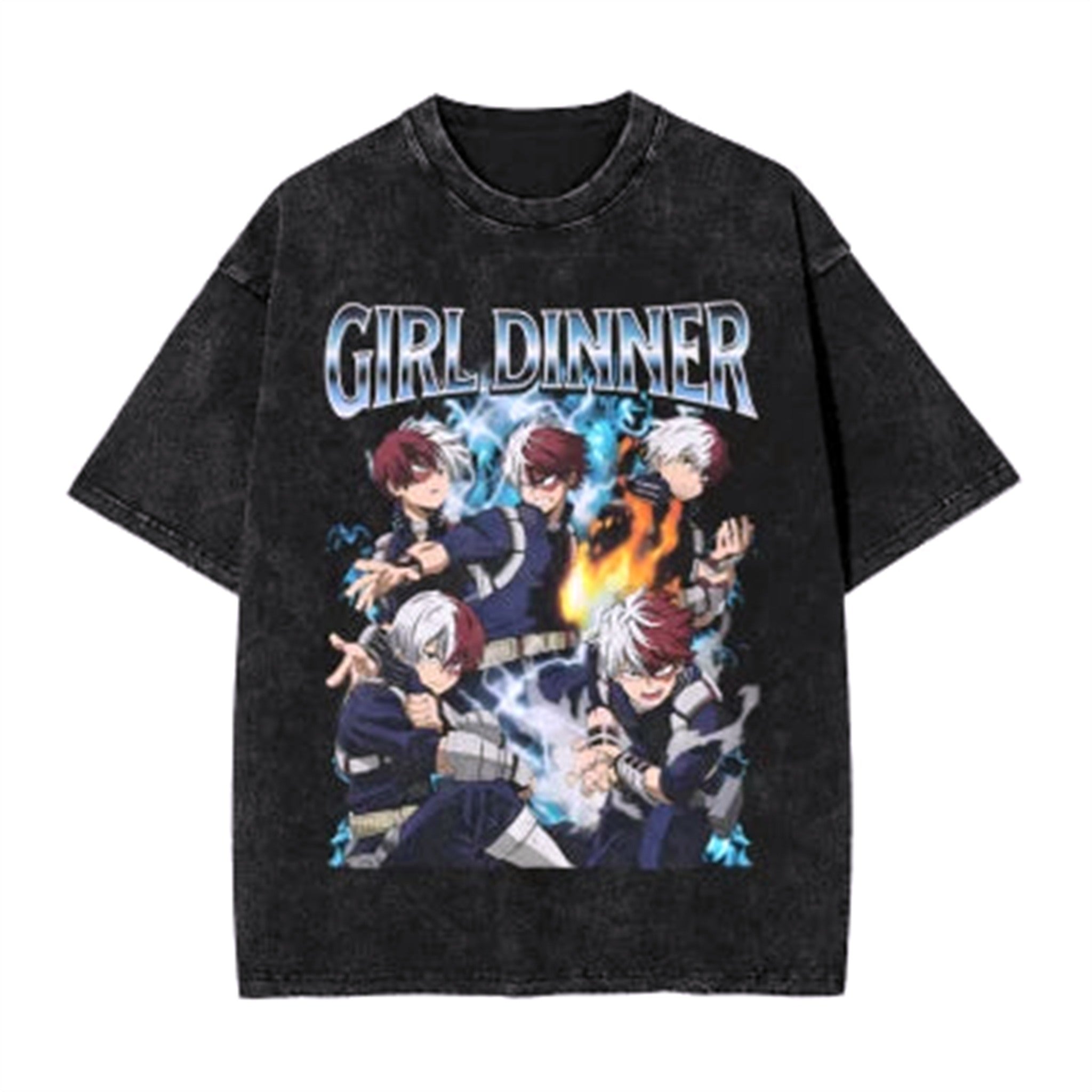 T-Shirt Oversize V2 " Power " | My Hero Academia - Saiko-Shop