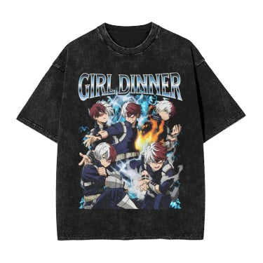 T-Shirt Oversize V6 " Power " | My Hero Academia Saiko-Shop