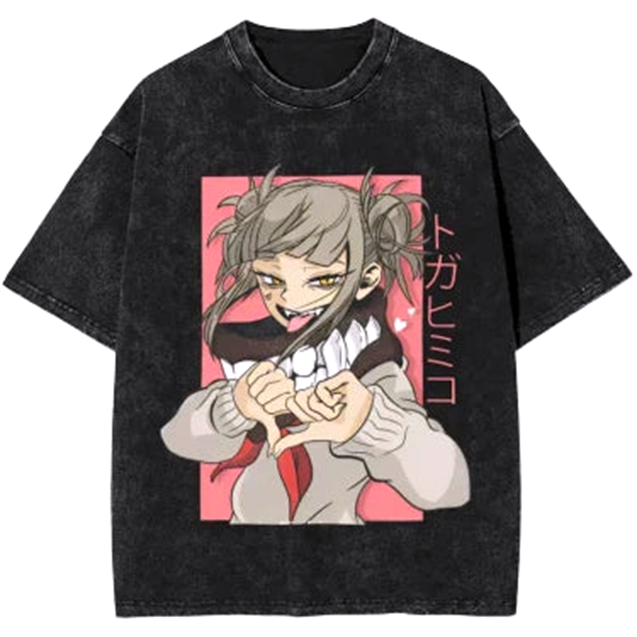 T-Shirt Oversize V5 " Toga Style " | My Hero Academia - Saiko-Shop