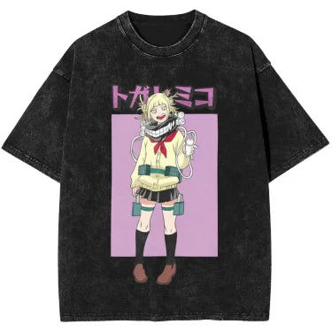 T-Shirt Oversize V14 " Toga Style " | My Hero Academia Saiko-Shop