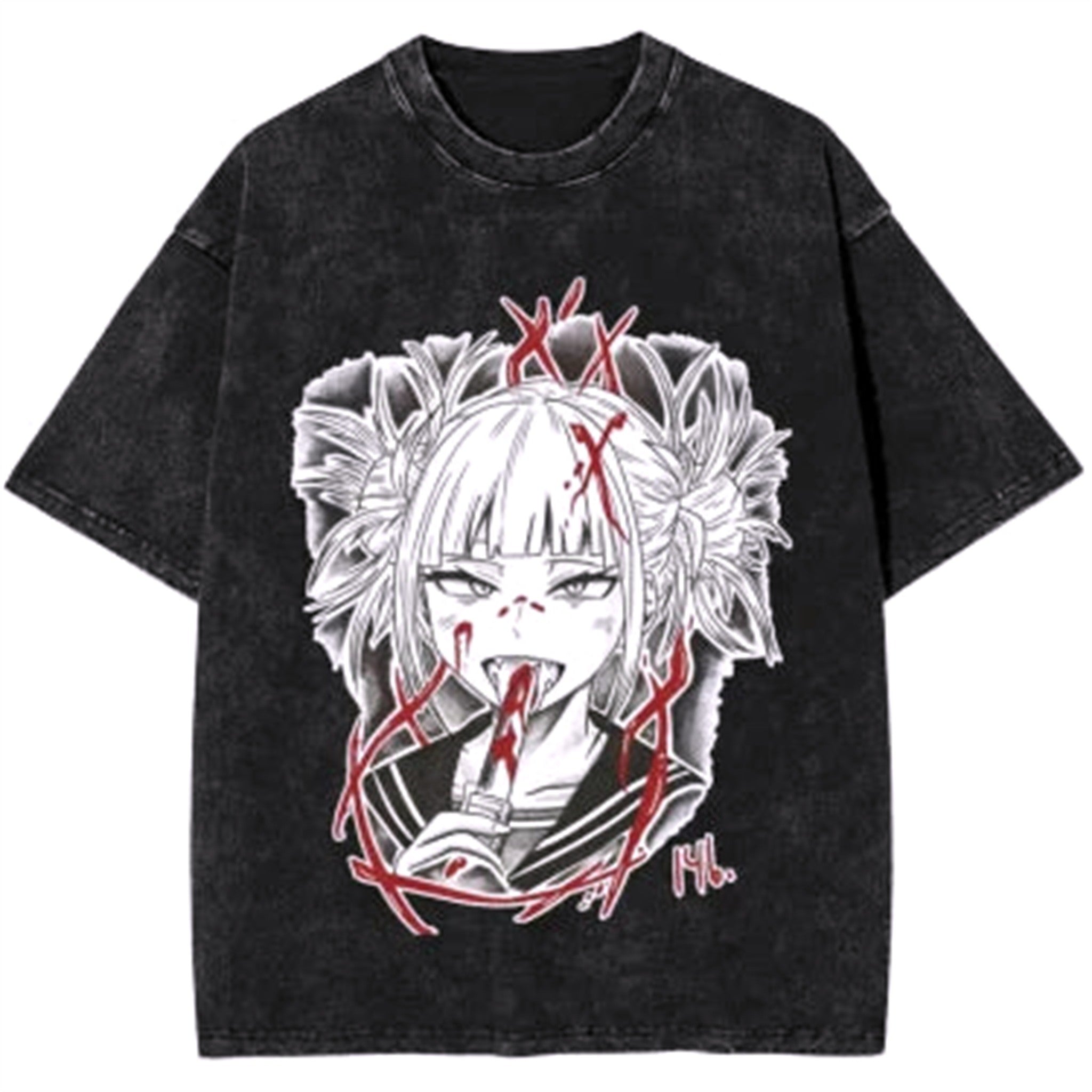 T-Shirt Oversize V14 " Toga Style " | My Hero Academia - Saiko-Shop