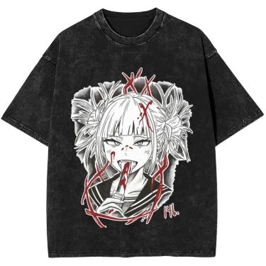 T-Shirt Oversize V14 " Toga Style " | My Hero Academia Saiko-Shop