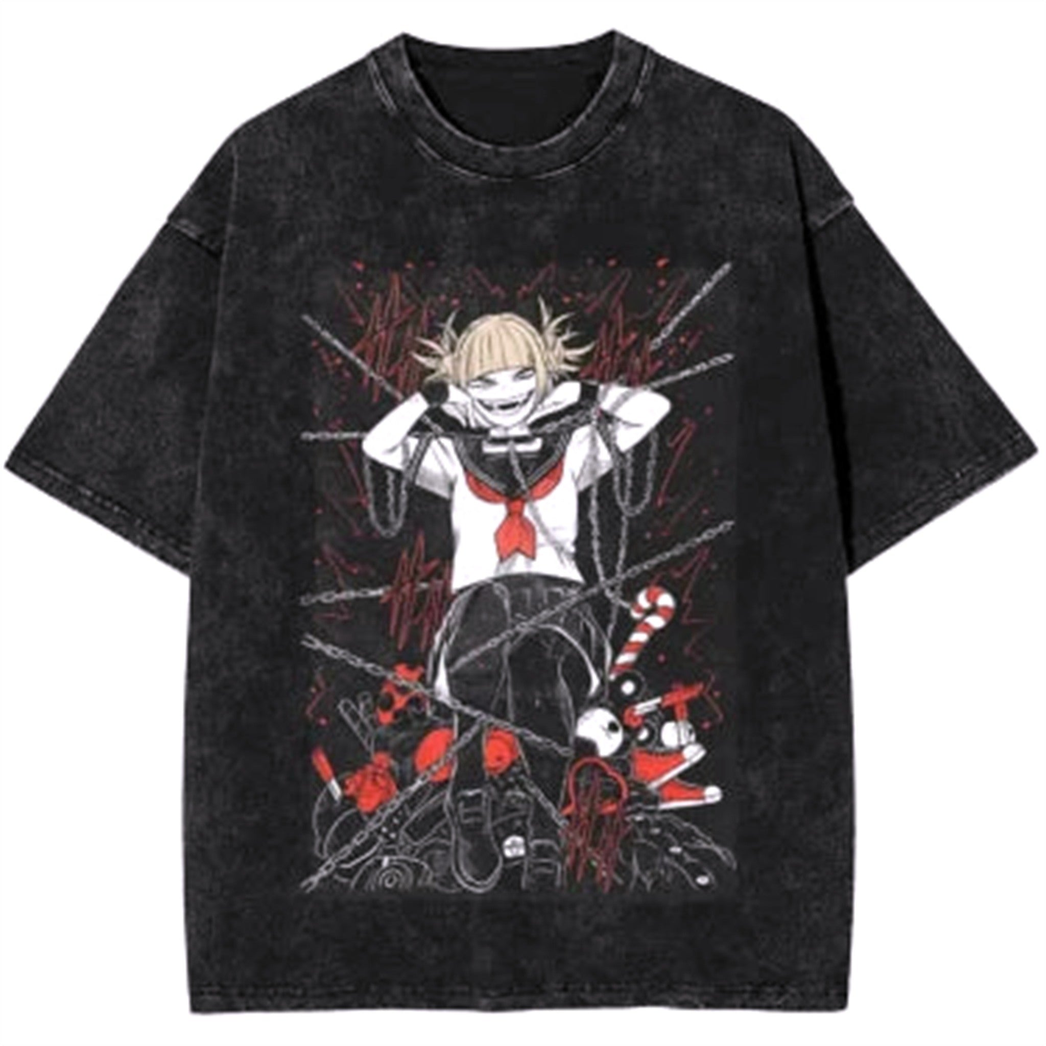 T-Shirt Oversize V12 " Toga Style " | My Hero Academia - Saiko-Shop