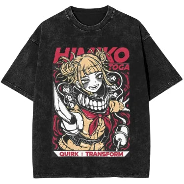 T-Shirt Oversize V14 " Toga Style " | My Hero Academia Saiko-Shop