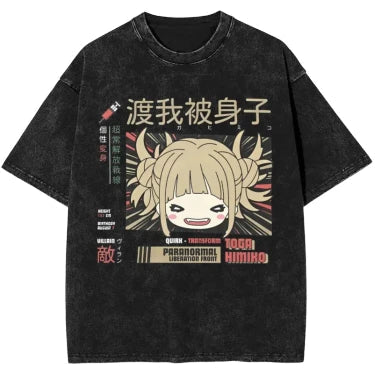 T-Shirt Oversize V14 " Toga Style " | My Hero Academia Saiko-Shop