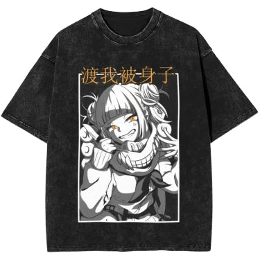 T-Shirt Oversize V14 " Toga Style " | My Hero Academia Saiko-Shop