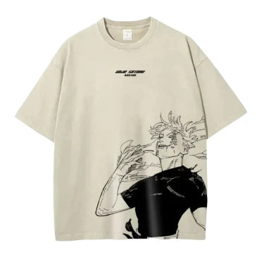 T-Shirt Oversize  V12 " Ugokuna " | Jujutsu Kaisen Saiko-Shop