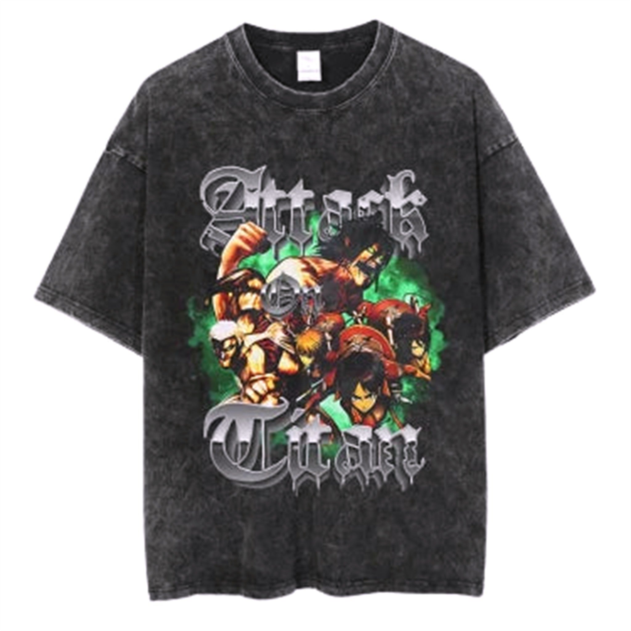 T-Shirt Oversize V2 " Titan " | L'Attaque des Titans Saiko-Shop