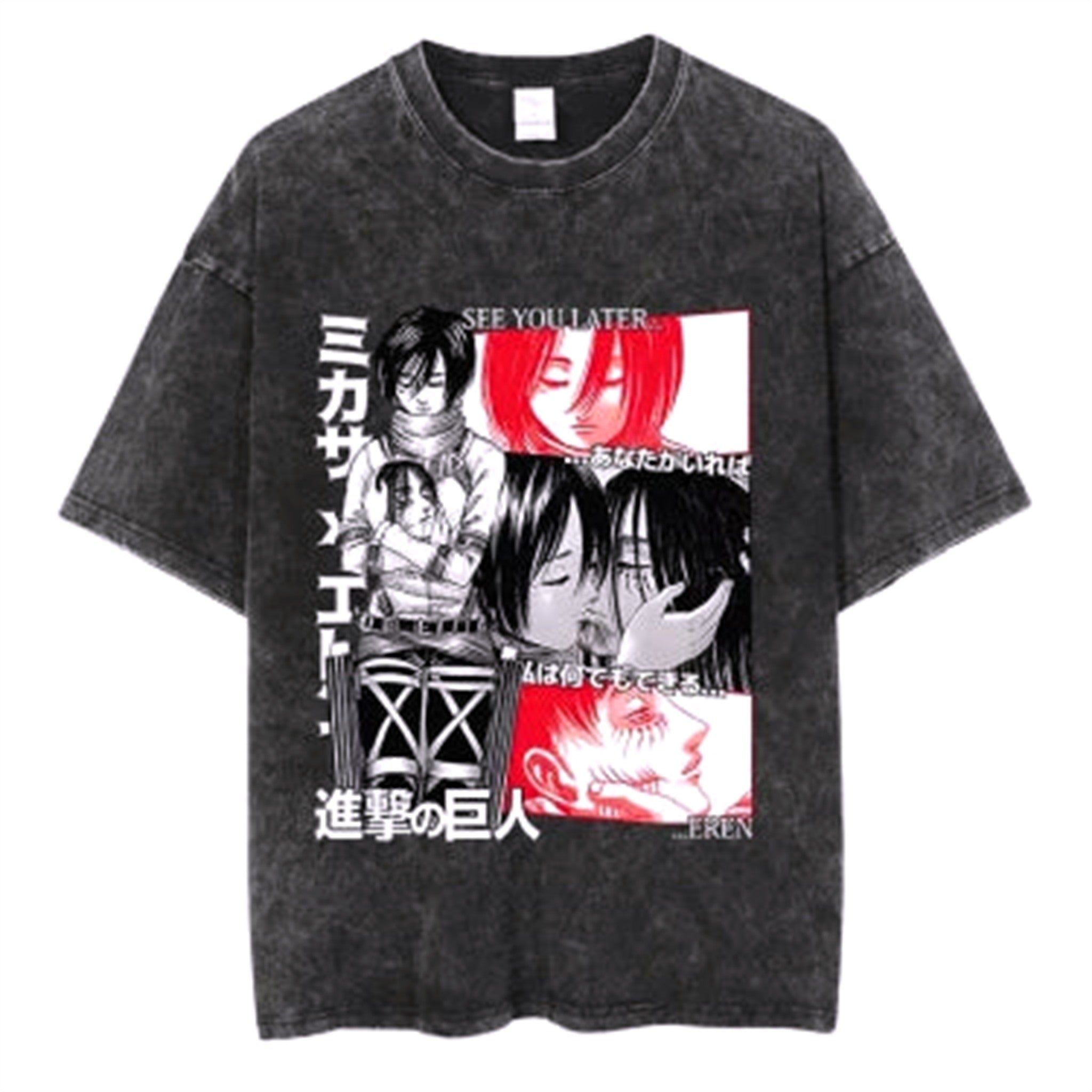 T-Shirt Oversize V5 " Titan " | L'Attaque des Titans Saiko-Shop