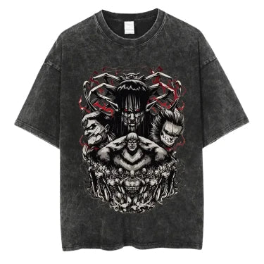 T-Shirt Oversize V22 " Titan " | L'Attaque des Titans Saiko-Shop
