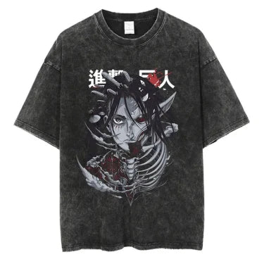 T-Shirt Oversize V22 " Titan " | L'Attaque des Titans Saiko-Shop