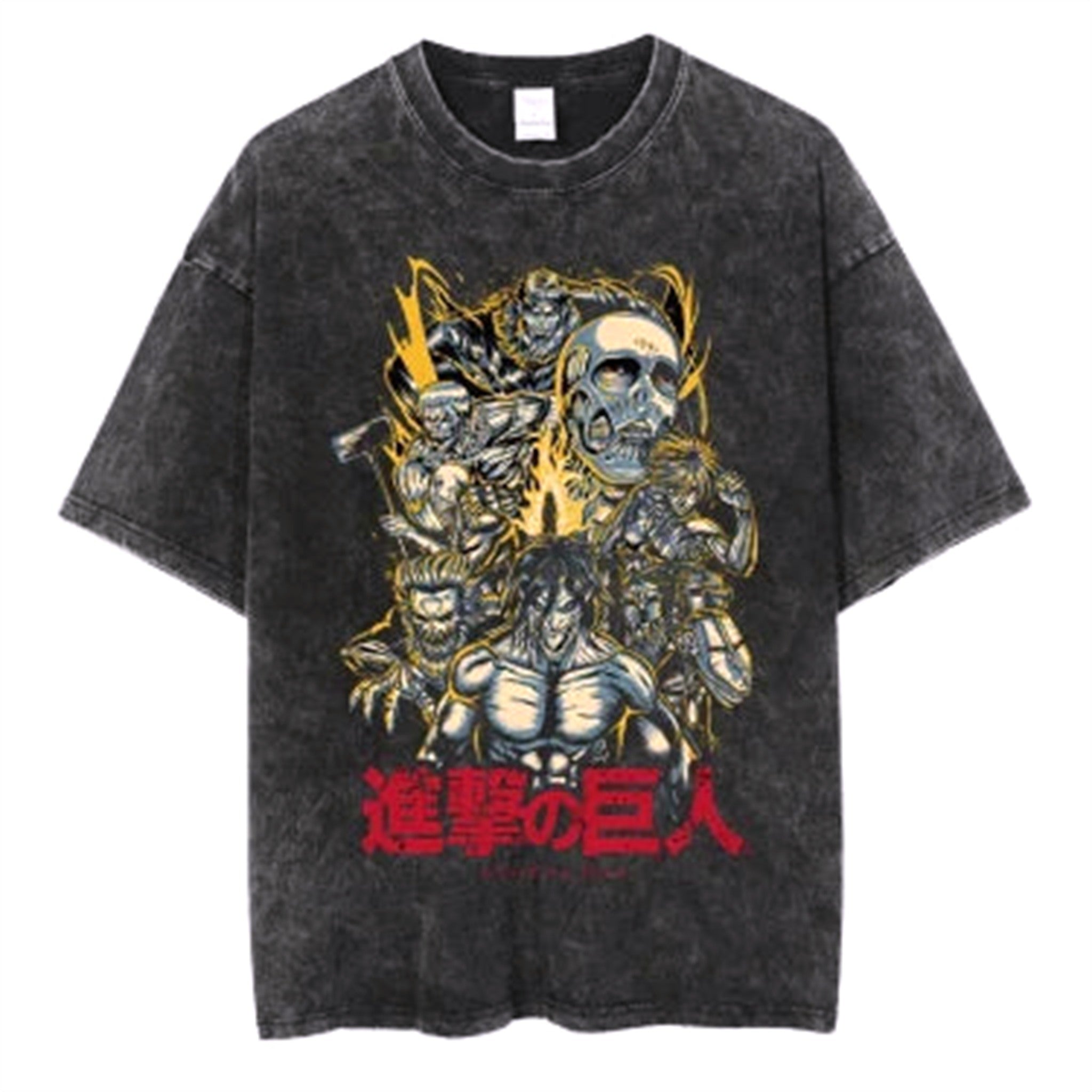 T-Shirt Oversize V17 " Titan " | L'Attaque des Titans Saiko-Shop