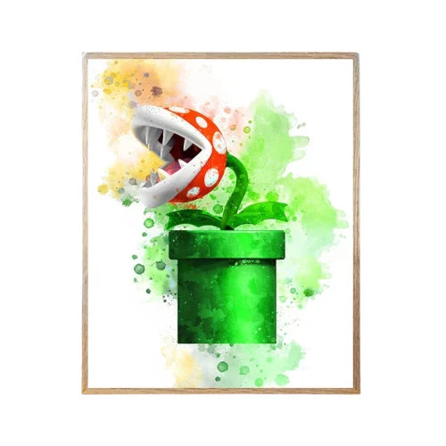 Poster " Grapht " V1 | Super Mario Saiko-Shop