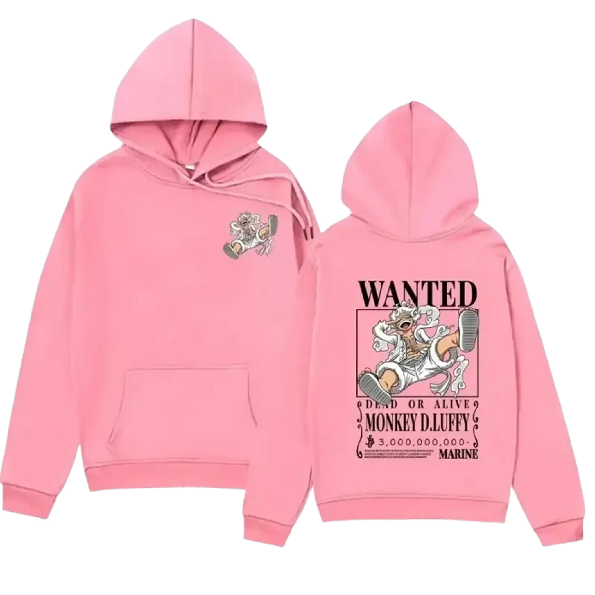 Pull Luffy " Wanted Gear 5 " | One Piece - image 9 - Saiko-Shop