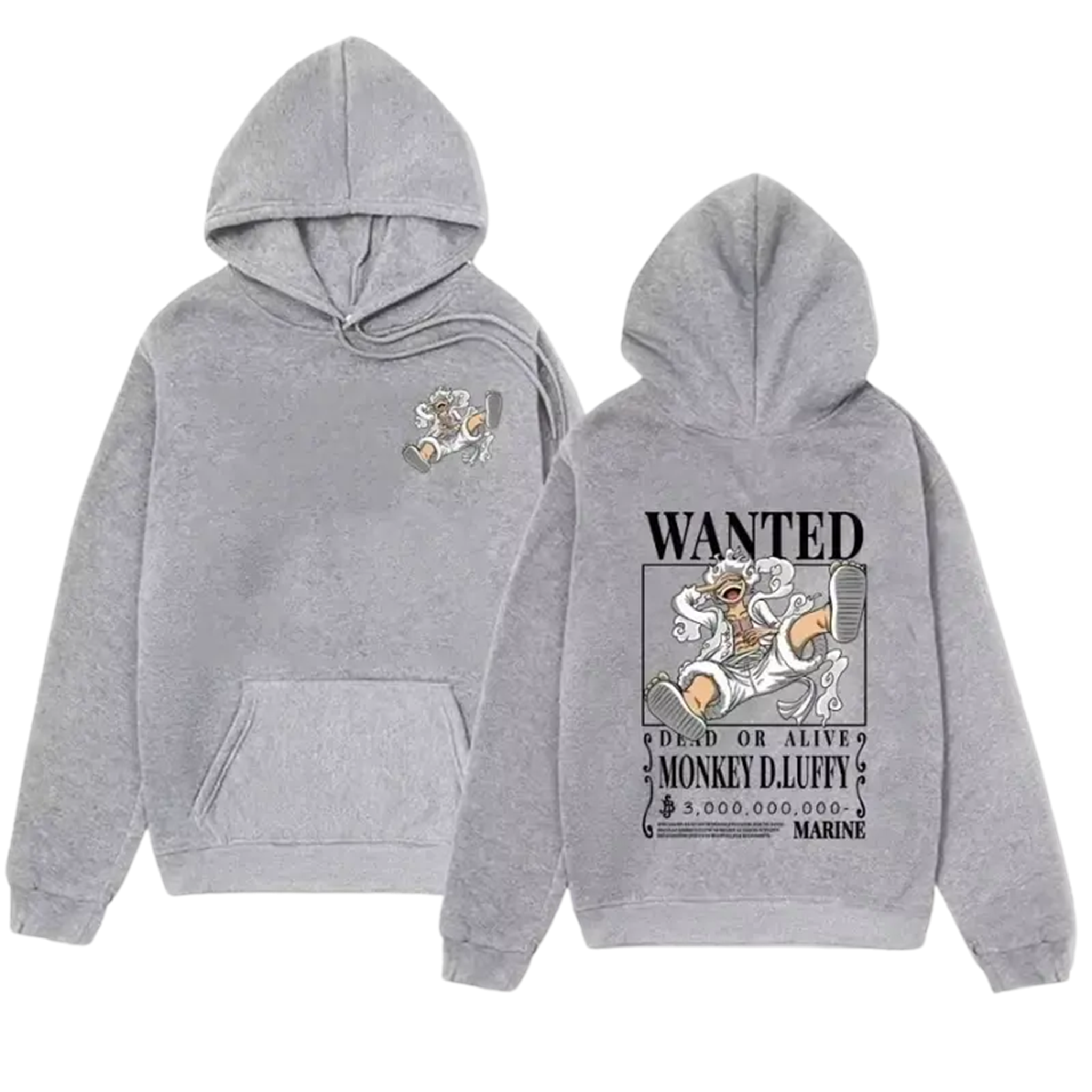 Pull Luffy " Wanted Gear 5 " | One Piece - image 8 - Saiko-Shop
