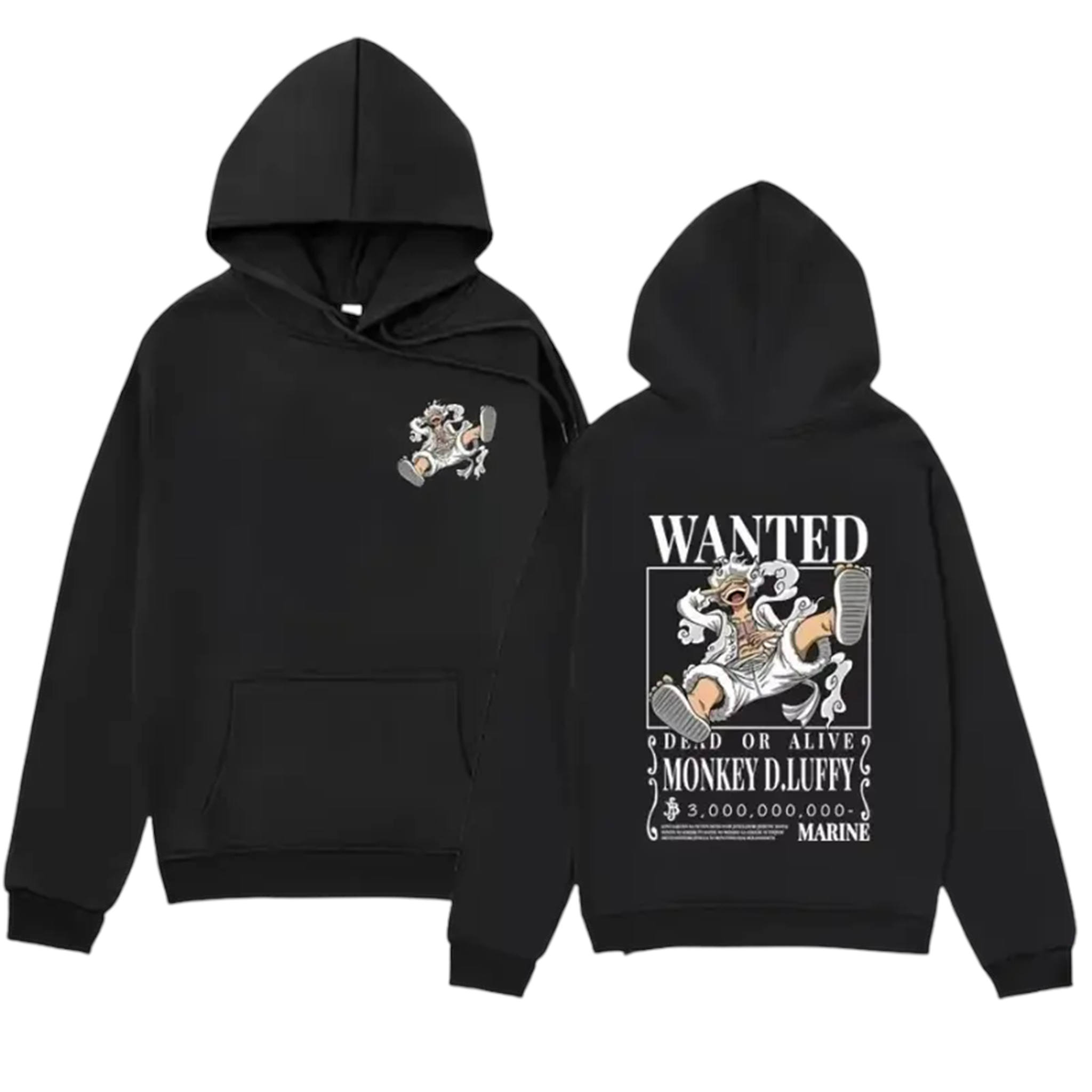 Pull Luffy " Wanted Gear 5 " | One Piece - image 7 - Saiko-Shop