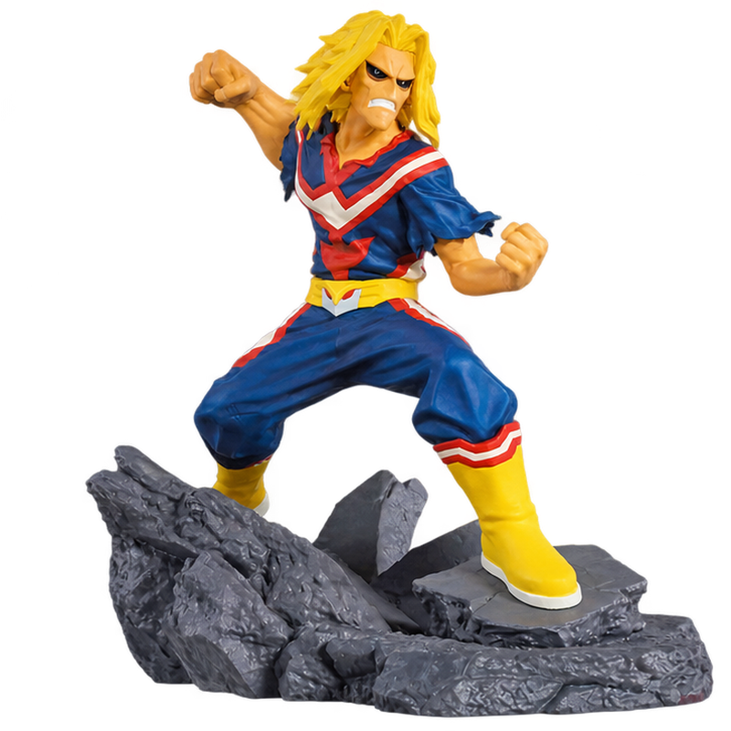 Figura de All Might, personaje emblemático del manga japonés
