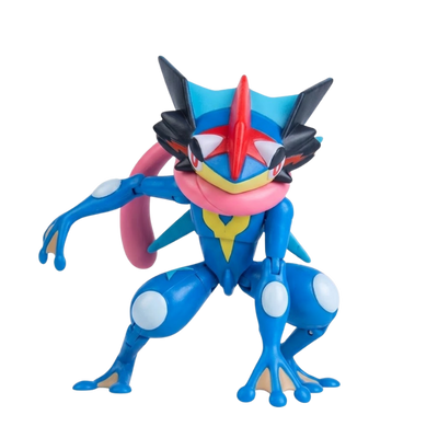 Amphinobi Pokémon, figurine au style agile et impressionnant.