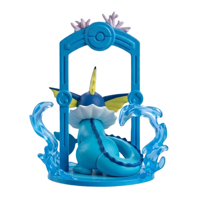 Vaporeon de Pokémon, figura decorativa para fans.