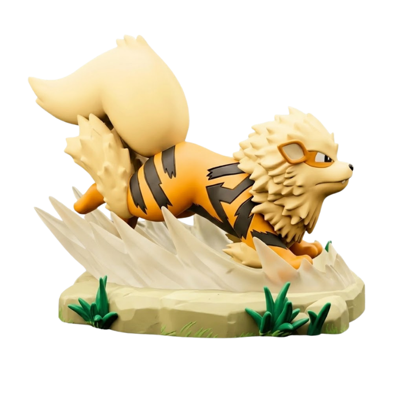 Figura decorativa de Arcanine inspirada en Pokémon