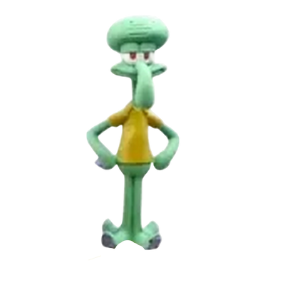 Lot de 8 figurines Bob l’Éponge pour les fans de la série animée.