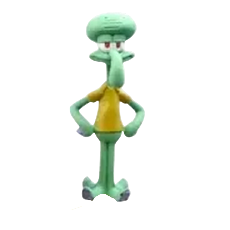 Lot de 8 figurines Bob l’Éponge pour les fans de la série animée.