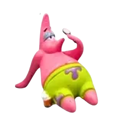 Figurines Bob l’Éponge inspirées de l’univers amusant de Bikini Bottom.