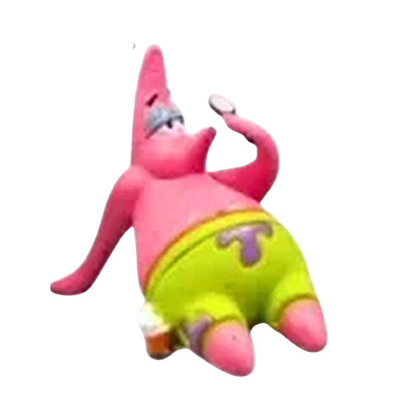 Figurines Bob l’Éponge inspirées de l’univers amusant de Bikini Bottom.