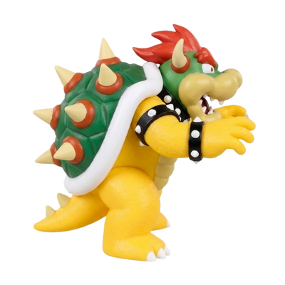 Figurine Super Mario représentant Bowser dans une pose emblématique.