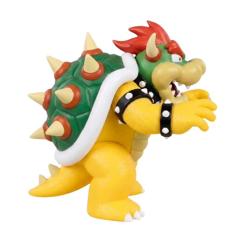Figura de Super Mario que representa a Bowser en una pose emblemática.