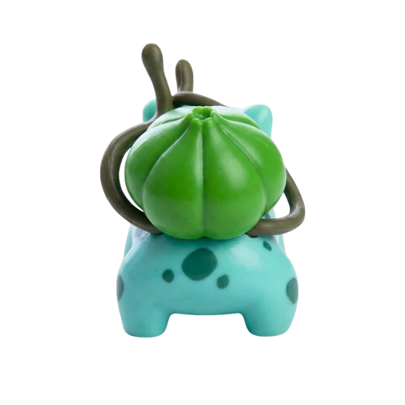 Figurine de collection Bulbizarre Pokémon avec des détails soignés et des couleurs vives