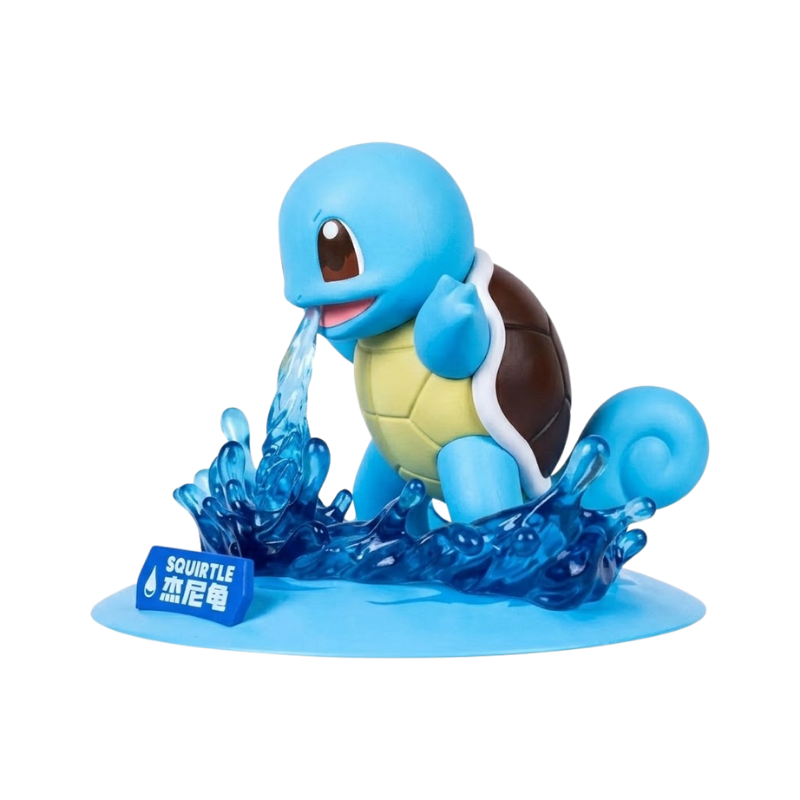 Figura de Squirtle, el famoso Pokémon de tipo Agua.
