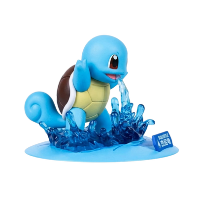 Figura de Squirtle con detalles cuidados y un acabado de calidad.