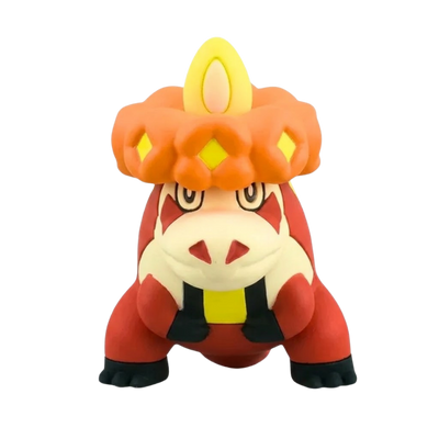 Figurine de collection Crocogril Pokémon avec des détails soignés et des couleurs fidèles.