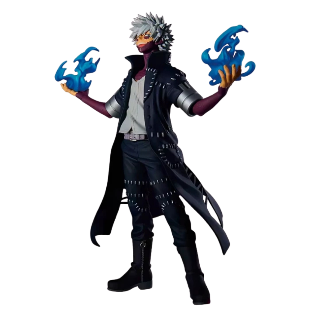 Figura de Dabi inspirada en el anime My Hero Academia.