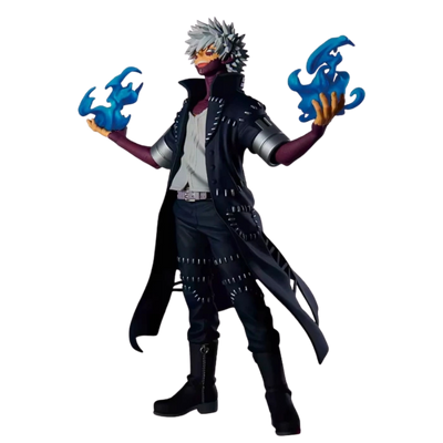 Figura de Dabi inspirada en el anime My Hero Academia.