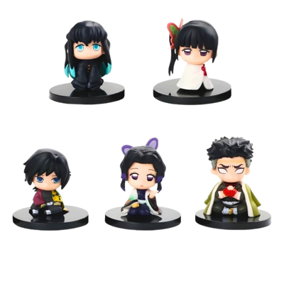 Figure Demon Slayer ( 5/pz ) | Demon Slayer - Saiko Shop