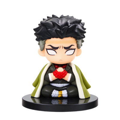 Figurines décoration Demon Slayer 5 pièces