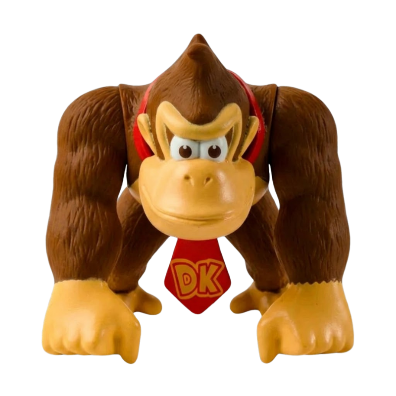 Figura de Donkey Kong, el famoso personaje de Nintendo.