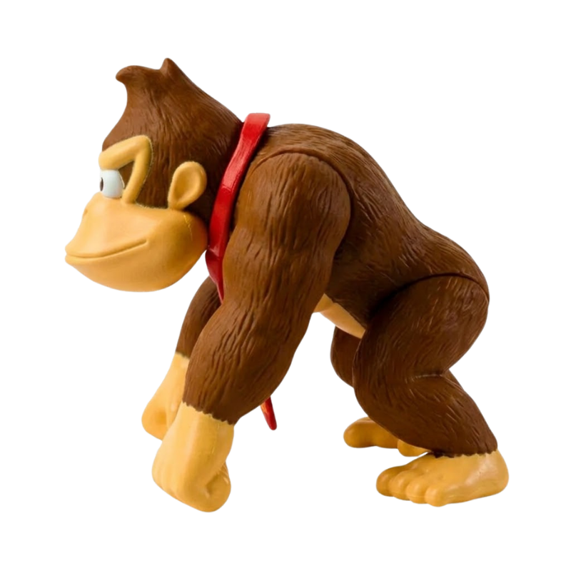 Figura de Donkey Kong con un acabado detallado para coleccionistas