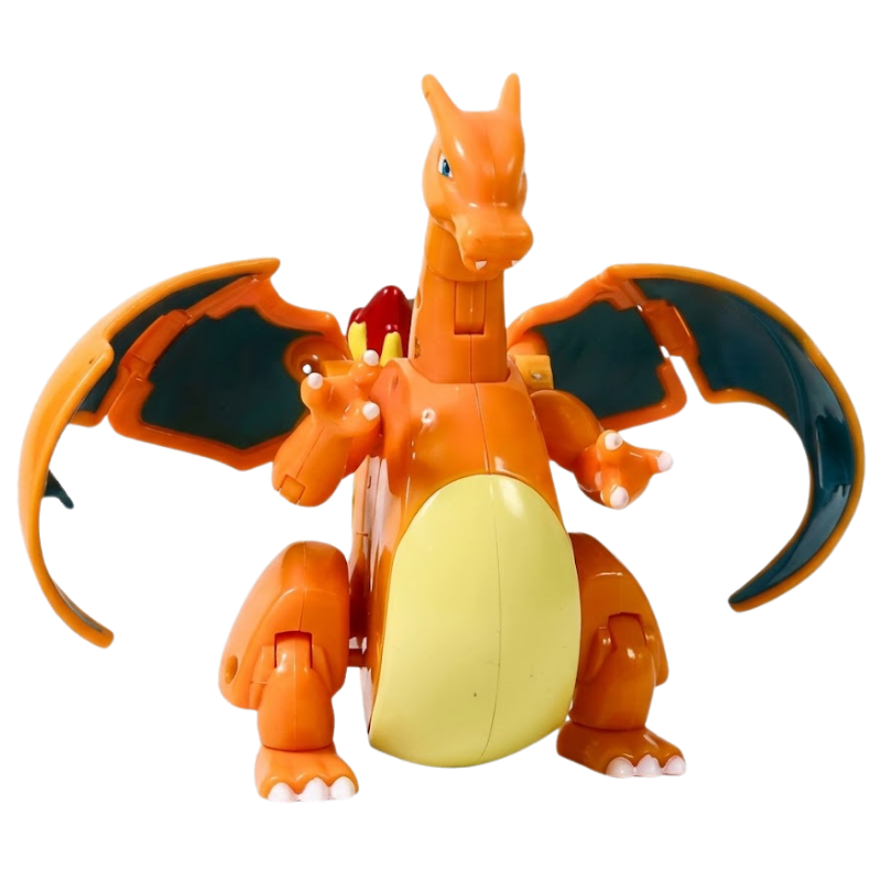 Figura de Charizard, el famoso Pokémon de tipo Fuego y Volador.