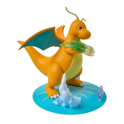 Figurine de Dracolosse représentant le célèbre Pokémon de type Dragon.