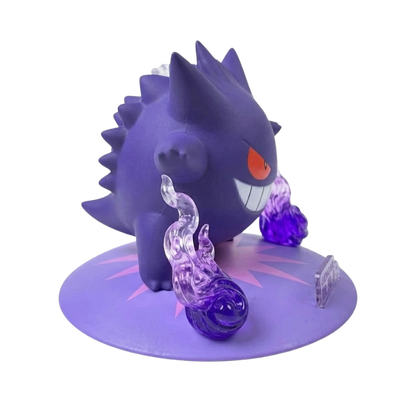 Figura de Gengar, el famoso Pokémon de tipo Fantasma.