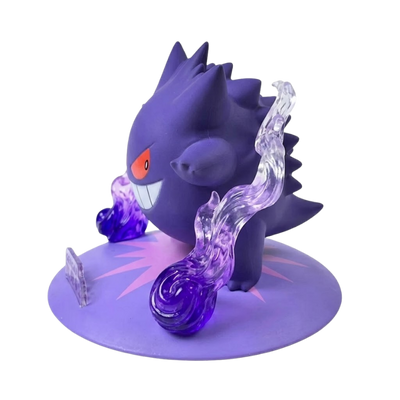 Figura de Gengar con detalles cuidados y un acabado de calidad.